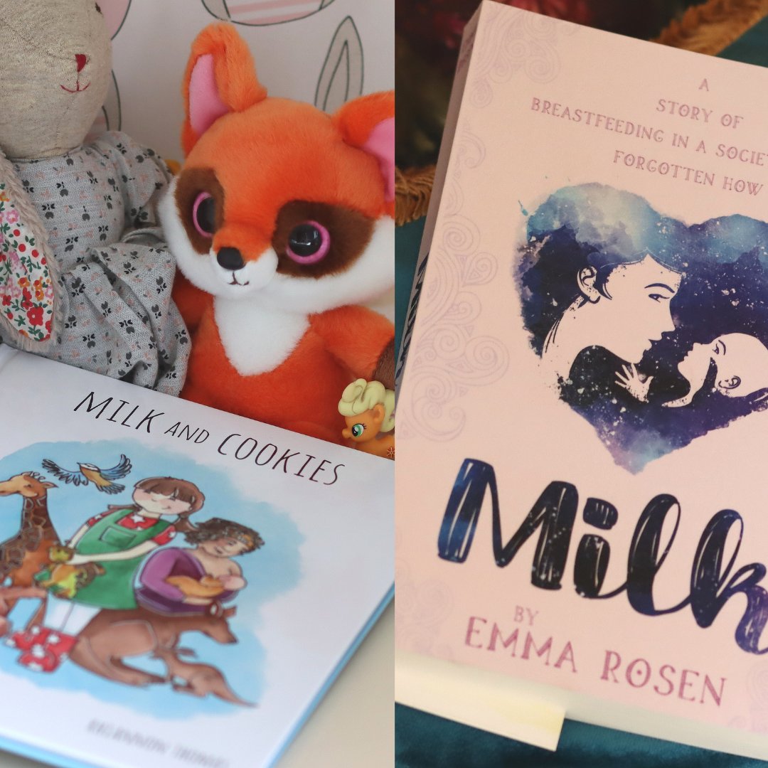 Books celebrating breastfeeding